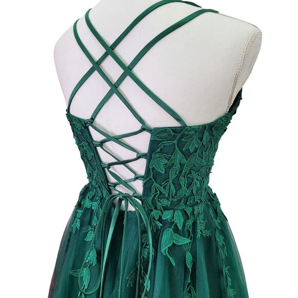 Beautiful Formal Gown Prom Dress Wedding Party Bridesmaid MOTB - Picture 4 of 14